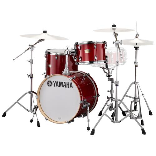 Image 2 - Yamaha Stage Custom Bop 3-piece Kit 12" 14" 18" With HW680W Hardware Pack